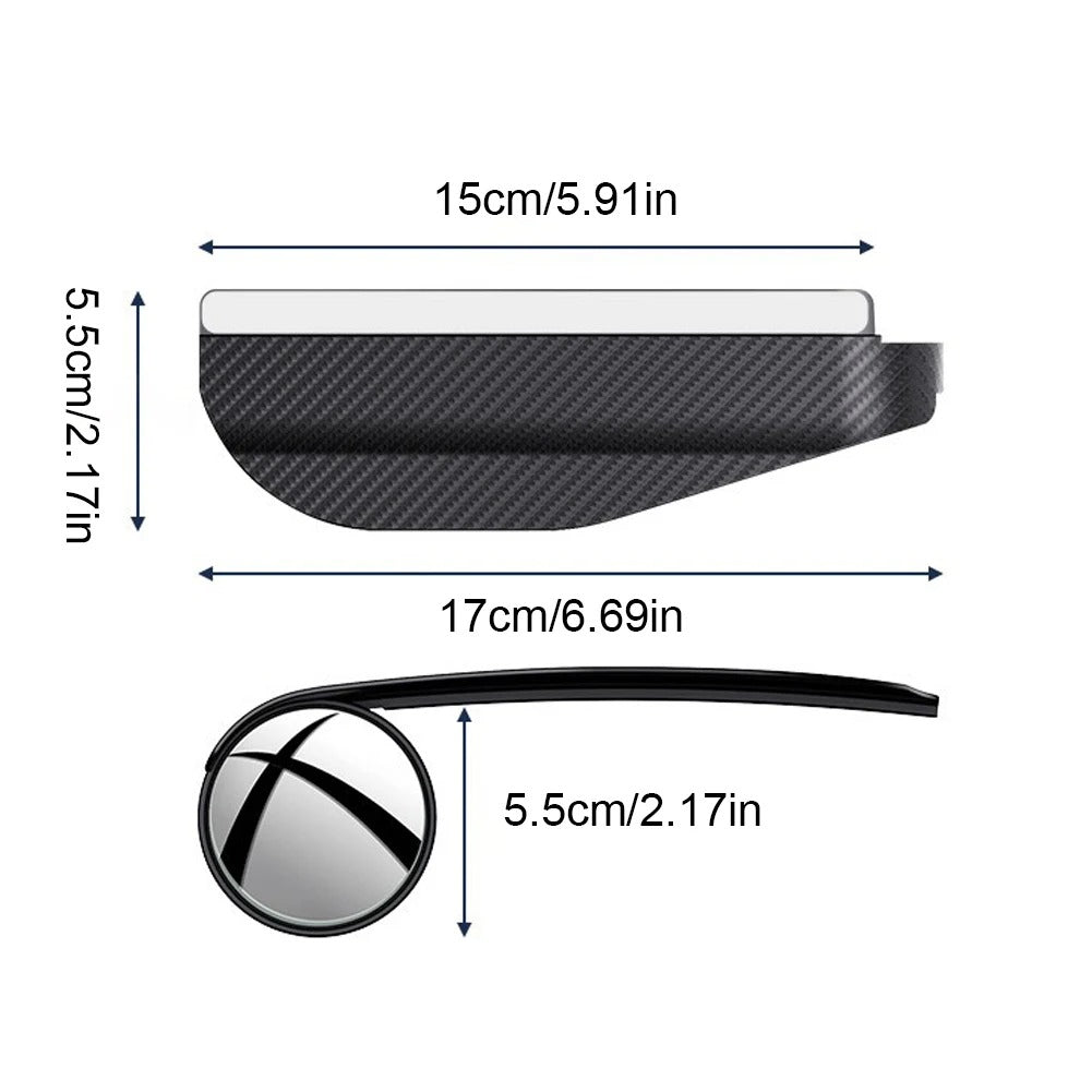 RETROVISOR 2 EN 1 CARBON FIBER