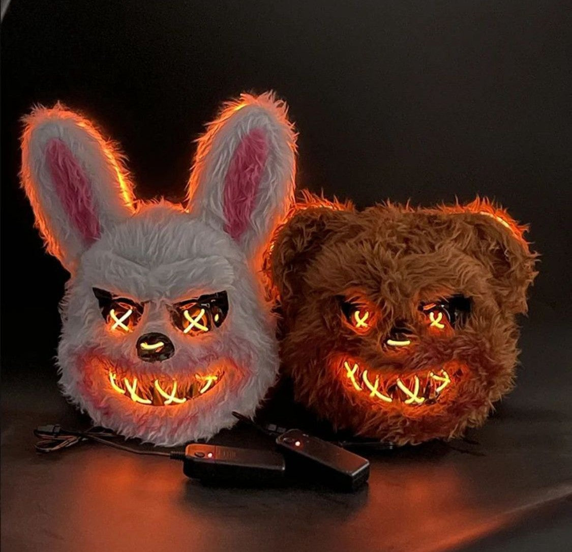 🎃🔥 ¡Paga 1 lleva 2! 🐻Máscaras de Terror Premium para Halloween🐰