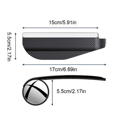 RETROVISOR 2 EN 1 CARBON FIBER