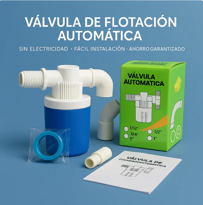 Valvula Horizontal De Flotación De Agua